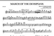 March Of The Olympians - Flute 