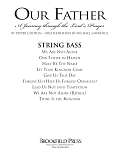 Our Father - A Journey Through The Lord's Prayer - String Bass