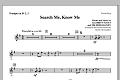 Search Me, Know Me - Bb Trumpet 2,3