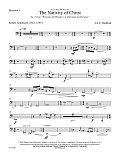 The Nativity of Christ - Bassoon 1