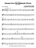 Themes From The Hallelujah Chorus (from Messiah) - Violin 3 (Viola T.C.)
