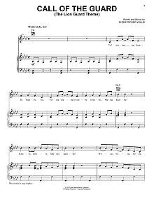 Call Of The Guard (The Lion Guard Theme) 