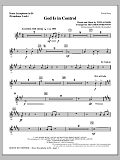 God Is In Control - Tenor Sax (sub. Tbn 2)