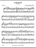 Gavotte (from "Rosine") - Piano