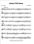 Bottom Line Blues - 2nd Eb Alto Saxophone