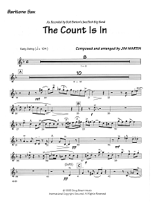 The Count Is In - Eb Baritone Saxophone 