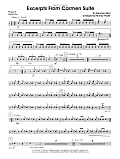 Excerpts From Carmen Suite - Percussion 3