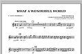What A Wonderful World - Eb Alto Saxophone 2