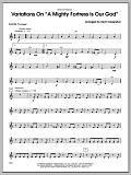 Variations On A Mighty Fortress Is Our God - 2nd Bb Trumpet