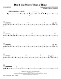Don't You Worry 'Bout a Thing (arr. Roger Emerson) - Congas