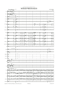 Mixed Messages - Full Score
