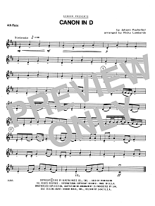 Canon In D - 4th Flute 