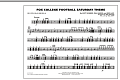 Fox College Football Saturday Theme - Multiple Bass Drums