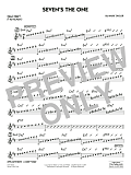 Seven's The One - Eb Solo Sheet
