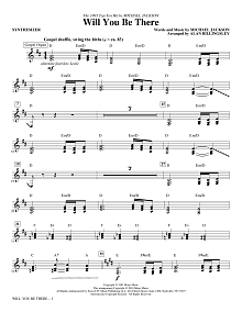 Will You Be There - Synthesizer 