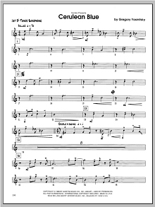 Cerulean Blue - Tenor Sax 1 