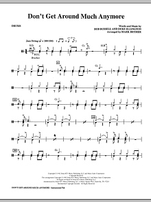 Don't Get Around Much Anymore - Drums 