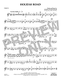 Holiday Road (from National Lampoon's Vacation) (arr. Larry Moore) - Violin 2