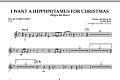 I Want A Hippopotamus For Christmas - Mallet Percussion