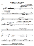 Celebrate Christmas (with O Come, All Ye Faithful) - Oboe