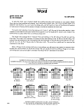 Word - Guitar