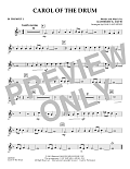 Carol of the Drum - Bb Trumpet 1
