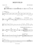 Deep Field (adapted for Wind Ensemble, Choir, and Smartphone App) - Bb Clarinet 4