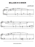 Ballade In G Minor, No. 1, Op. 23 (from The Pianist) (arr. Phillip Keveren)