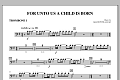 For Unto Us A Child Is Born - Trombone 1