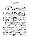 5 Variations On Rule Britannia, WoO 79