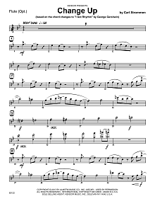 Change Up (based on I Got Rhythm by George Gershwin) - Flute 