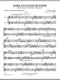 Baby, It's Cold Outside - Duet in C Treble Clef