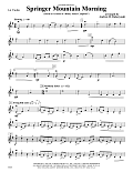 Springer Mountain Morning (based on "Bonny James Campbell") - 1st Violin