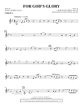 For God's Glory - Violin 1