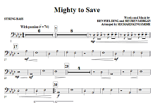 Mighty To Save - String Bass 