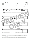 Minuet in C (Grade 1, list A3, from the ABRSM Piano Syllabus 2023 & 2024)