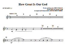 How Great Is Our God - Bb Trumpet 2,3 