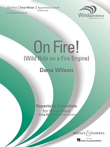 On Fire! (Wild Ride on a Fire Engine) - Eb Baritone Saxophone 