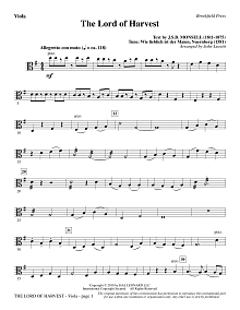 The Lord of Harvest - Viola 