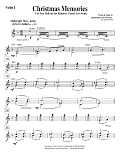 Christmas Memories - Violin 1
