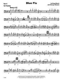 Blue Flu - 3rd Trombone 