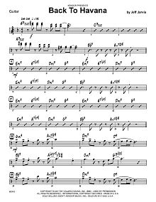 Back To Havana - Guitar 