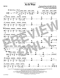 As It Was (arr. Mark Brymer) - Drums