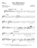 Mary, Did You Know? (with "Let All Mortal Flesh Keep Silence") - Clarinet (sub Viola)
