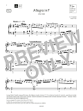 Allegro in F (Grade 4, list A3, from the ABRSM Piano Syllabus 2023 & 2024)
