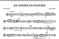 An American Fanfare - Bb Trumpet 2