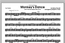 Monkey's Dance (from The Fairy Queen Suite, No. 2) - Violin 1 