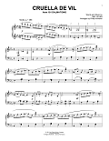 Cruella De Vil [Ragtime version] (arr. Phillip Keveren)