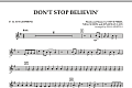 Don't Stop Believin' - Eb Alto Saxophone