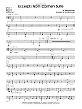Excerpts From Carmen Suite - Percussion 4-7
